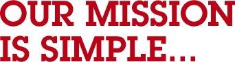 Text-our_mission_is_simple